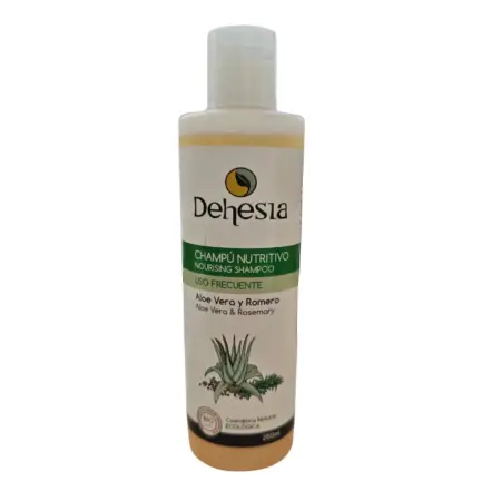 Dehesia Champú Nutritivo Uso Frecuente BIO Con Aloe Vera y Romero 250ml